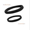 Soul Projekt Black Hair Ties for Women and Girls, 50-Pack, 8 mm, No Pulling view 3