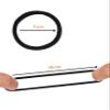 Soul Projekt Black Hair Ties for Women and Girls, 50-Pack, 8 mm, No Pulling view 4