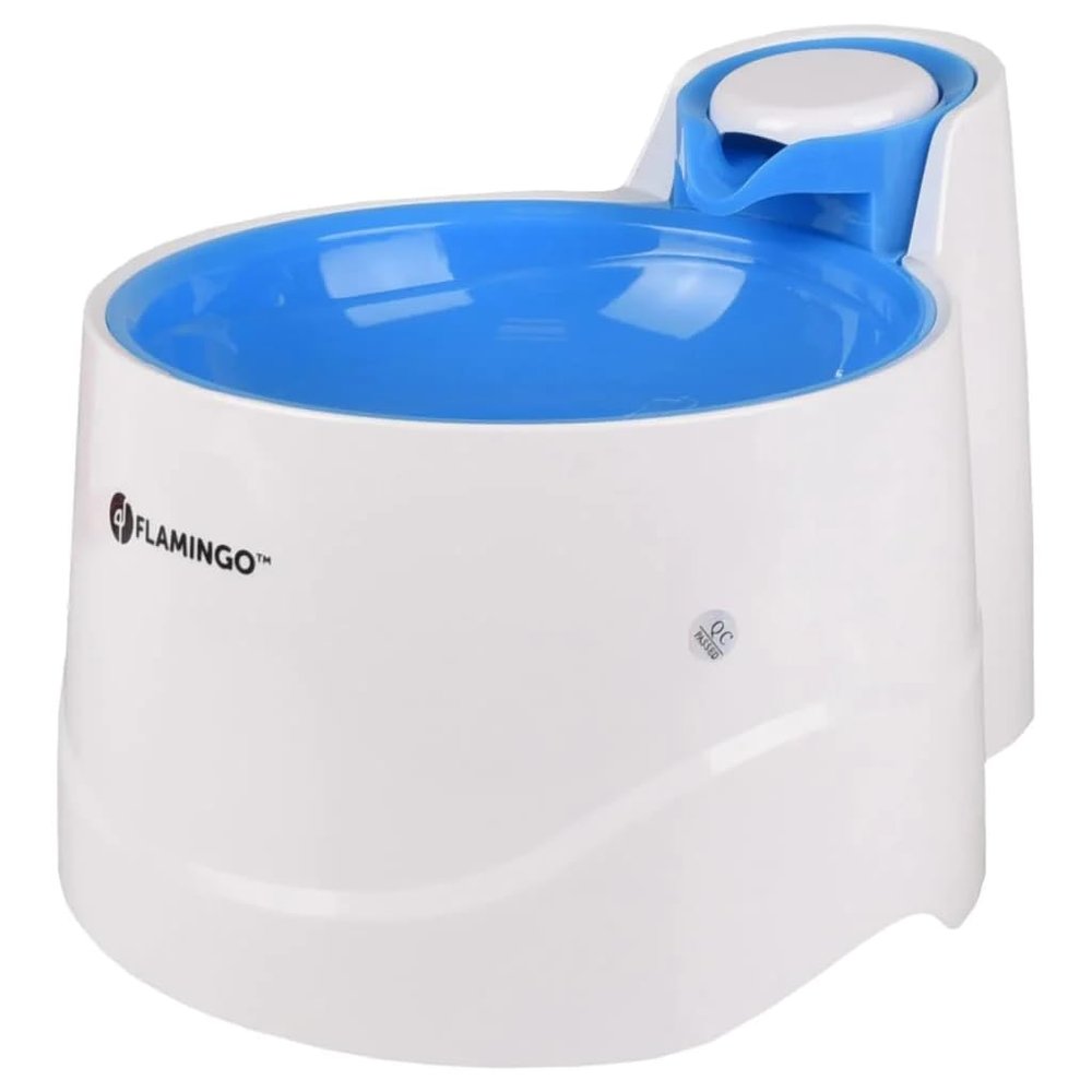 Flamingo Pet Products Bellagio Water Fountain, 2 L, for Dogs and Cats, Blue