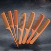 Egurs Wooden Combs, 7-Piece Set, Anti-Static, Wide-Tooth, Double-Sided Styling Combs view 1