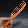 Egurs Wooden Combs, 7-Piece Set, Anti-Static, Wide-Tooth, Double-Sided Styling Combs view 4