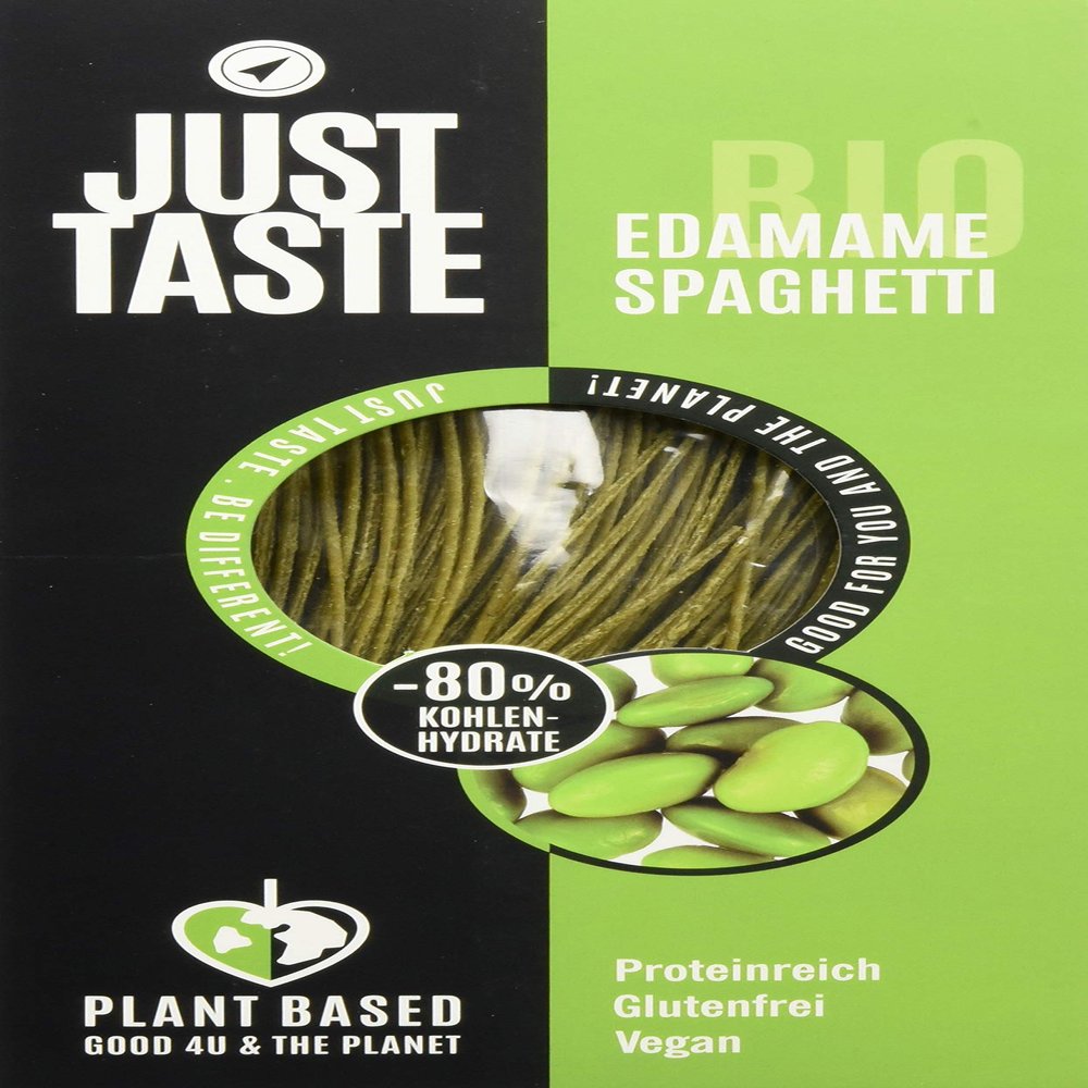 Just Taste Organic Edamame Spaghetti, 6-Pack (6 x 250 g)