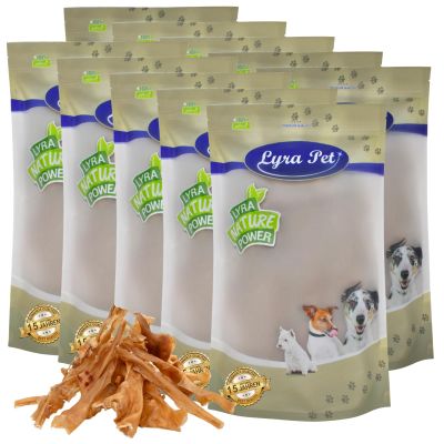 Lyra Pet 10 kg Dark-Dried Lamb Head Skin Chew