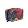 MONTOJ Heart-Shaped Cosmetic Bag with Tree Pattern and Zipper view 2