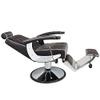 Activeshp Imperial Barber Chair, Brown, 360° Rotating, Hydraulic Height Adjustment view 2