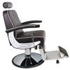 Activeshp Imperial Barber Chair, Brown, 360° Rotating, Hydraulic Height Adjustment view 3
