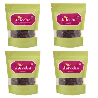Jaiccha Ghasitaram Dehydrated Dried Cranberries, 800 g, Green Paper Pouch