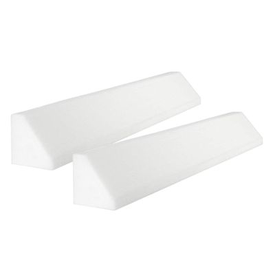 PEKITAS Foam Bed Rail, Fall Protection for Babies and Children, 90 cm, 2-Pack, White