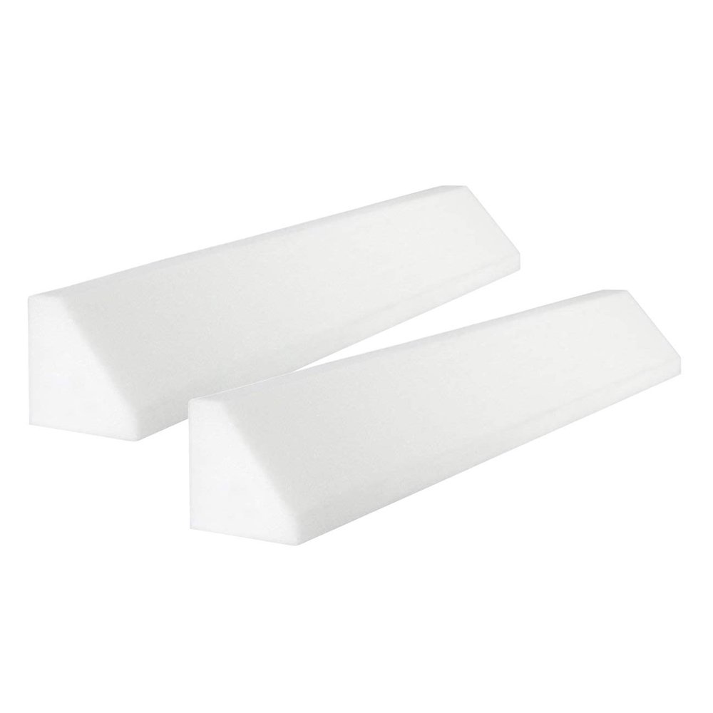 PEKITAS Foam Bed Rail, Fall Protection for Babies and Children, 90 cm, 2-Pack, White