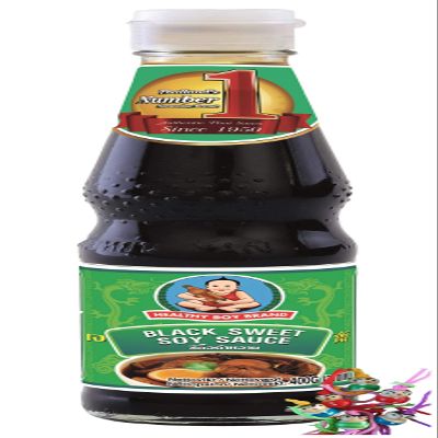 HEALTHY BOY Dark Sweet Soy Sauce, 400 g/300 ml + Free Lucky Charm