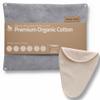 Natissy Organic Cotton Pantyliners for Women, Washable, Soft, Breathable, Skin-Friendly and Reusable, 7-Piece Thong Set, Made in the EU view 1