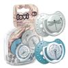 LOVI Botanic Dynamic Silicone Pacifiers, 2-Pack, Green, 18+ Months view 1