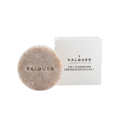 Valquer Sugar 3-in-1 Solid Facial Cleanser | 50 g
