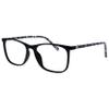 OPULIZE Arc Reading Glasses, 3-Pack, Stylish Slim Rectangular Frames, Patterned Temples, Spring Hinges, Scratch-Resistant, Black/Brown/Blue, Men’s & Women’s, +3.50 view 2