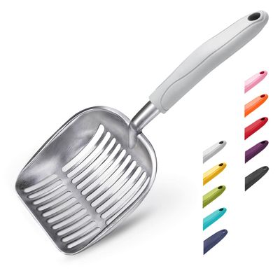WePet Cat Litter Scoop, Aluminum Alloy
