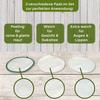BlueFox Washable Bamboo Makeup Remover Pads, 20 Reusable Cotton Pads with Laundry Bag view 4
