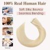 TESS Tape-In Extensions Remy Human Hair Blonde #0613, 50 cm, 40 Pieces, 100 g view 3