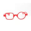 GEMSeven Retro Leopard Irregular Square-Round Reading Glasses view 2