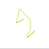 Boje Sport Agility Dog Training Coordination Hurdle, Fillable, Approx. 30 cm, Yellow view 1