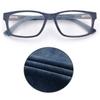 SHINU Denim Frame Blue-Light Filter Myopia Glasses with Spring Hinges NS006 view 4