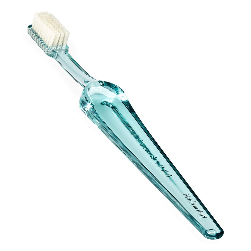 Acca Kappa Lympio Aquamarine Medium Nylon Toothbrush