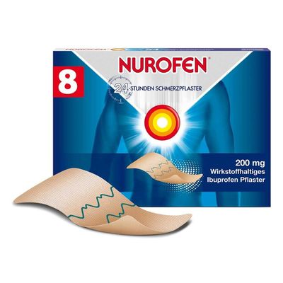 NUROFEN 24-Hour Pain Patch 200 mg Ibuprofen, 8 Patches