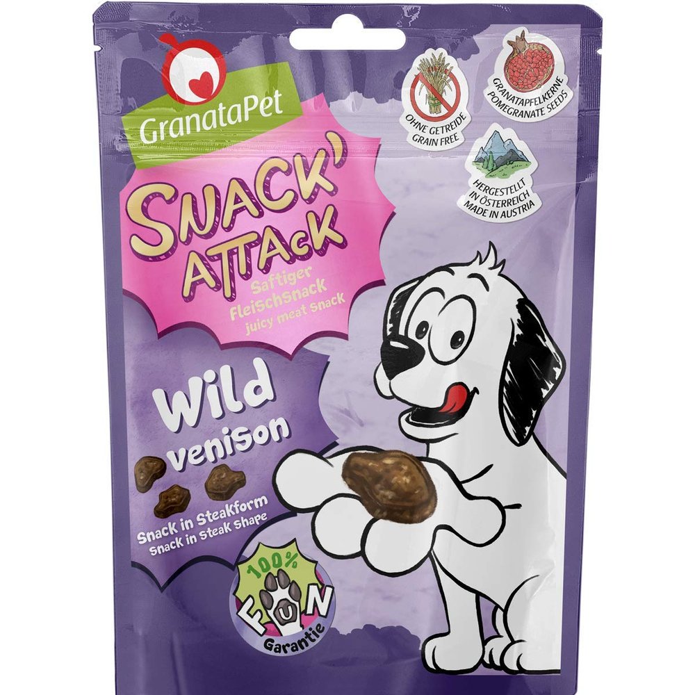 GranataPet Snack' Attack Wild - Grain-Free Dog Treats