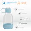 asobu Dog Bowl Lite 1.5 L Water Bottle with Integrated Dog Bowl, Light Blue view 2