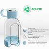 asobu Dog Bowl Lite 1.5 L Water Bottle with Integrated Dog Bowl, Light Blue view 3