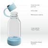 asobu Dog Bowl Lite 1.5 L Water Bottle with Integrated Dog Bowl, Light Blue view 4