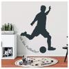 I Am a Soccer Player Wall Decal for Boys' Room, Soccer Wall Sticker, 19 Nougat Brown, 115 x 152 cm view 4