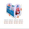 Happy Babies – Reversible Toddler Bed with Drawer, Modern Design with Safe Edges and Fall Protection, 7 cm Foam Mattress (180 x 90 cm, No. 86: Car with Flag) view 3