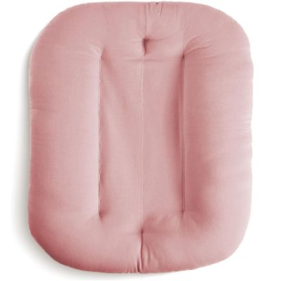 Snuggle Me Baby Nest (0–9 Months) – Premium Newborn Lounger, Organic Cotton with Fiberfill, Machine Washable, Includes Travel Bag (Gumdrop)