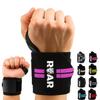 Roar Wrist Wraps for Fitness (Purple) view 1