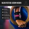 Roar Wrist Wraps for Fitness (Purple) view 4
