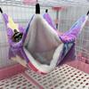 Small Pet Hammock with Plush Lining and Pocket view 2