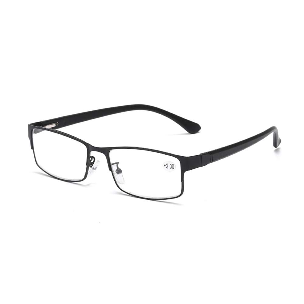 GEMSeven TR90 Metal-Frame Reading Glasses for Men