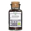 AURESA Organic Hibiscus Flower Tea in a Glass Jar | Dried Flowers - 80 g | Reusable Glass Bottle with Cork Closure view 3