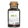 AURESA Organic Hibiscus Flower Tea in a Glass Jar | Dried Flowers - 80 g | Reusable Glass Bottle with Cork Closure view 4