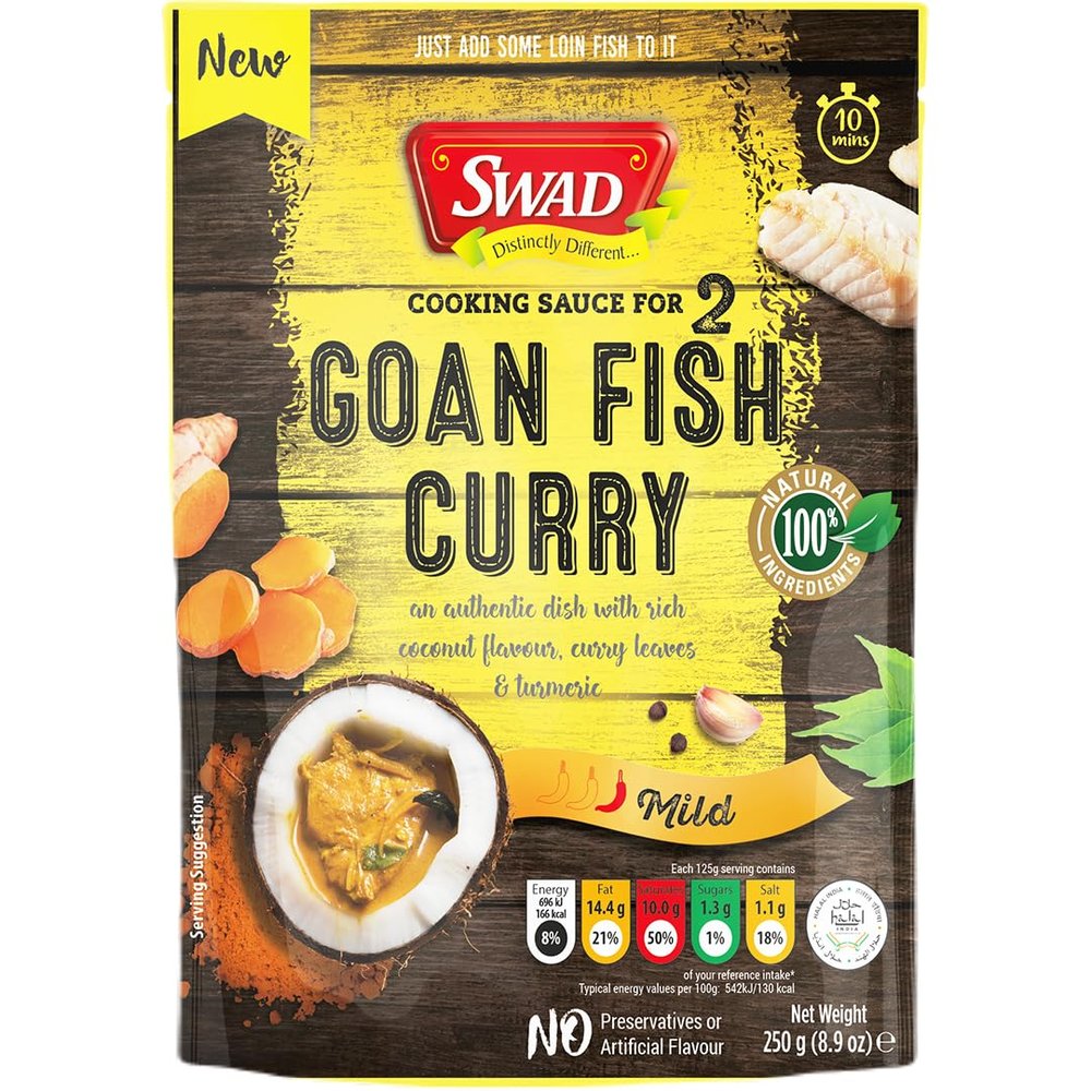 Swad Goan Fish Curry Sauce (Ready-to-Use) 250 g