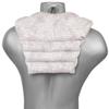 Neck Wrap with Back Section, Shabby-Chic Gray-Beige, Cherry Pit Pillow view 1