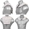 Neck Wrap with Back Section, Shabby-Chic Gray-Beige, Cherry Pit Pillow view 2