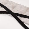 7-Chamber Currant Seed Cushion with Ties, 65 × 15 cm, Shabby-Chic Gray-Beige view 3