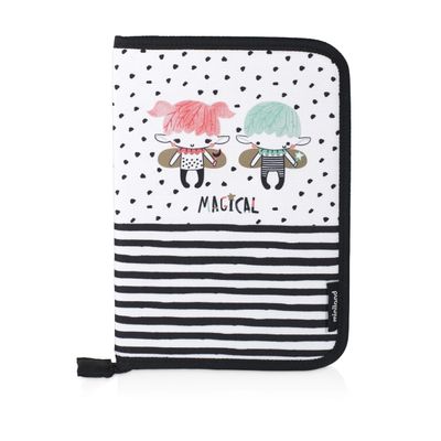Miniland CAREBOOK MAGICAL Document Case for Child’s Vaccination Record or Maternity Record, Multicolor