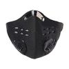 SpirWoRchlan Anti-Dust Cycling Mask with Activated Carbon Filter, Unisex, Black view 1