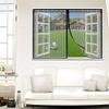 CHENG Magnetic Fly Screen Door, 125 x 250 cm, Folding Insect Curtain, Automatic Closing, Black view 3