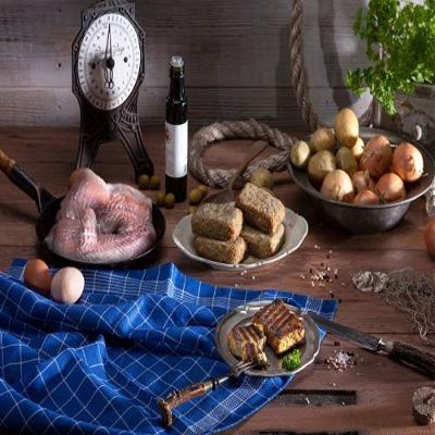 GreetFish Pollock Cutlet, Pollock Patty, Garlic, 380 g (4 pcs.)
