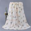 Chickw1 Baby Muslin Cotton Blanket, Extra-Soft Cozy Blanket, 110 x 120 cm (Color 5) view 1