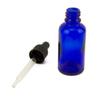 10–100 ml Blue Glass Dropper Bottles with Removable Rubber Bulbs view 4