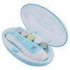6-in-1 Electric Baby Nail Trimmer and File Kit, Blue view 1